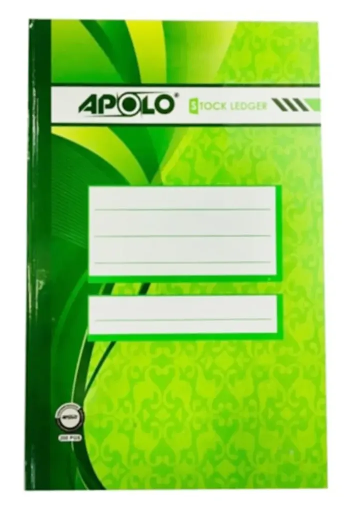 Apolo Stock Ledger Book 60 GSM DC 200 Pg