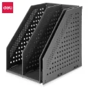 Deli - 78995 Magazine Container (1CTN*18's) DARK GREY