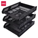 Deli - E9209-BK Magazine Container (1CTN*2Box*6's)