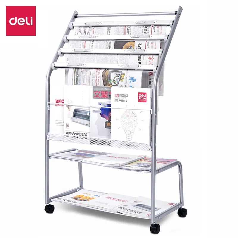 Deli - 9304 Newpaper Rack (1CTN*4's)