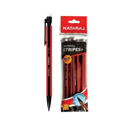 NATARAJ Stripes Mechanical Lead 0.5 2B (1 box x 10 pcs)