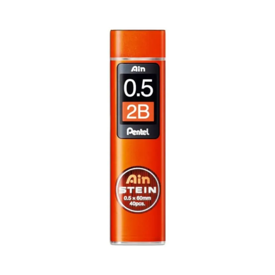 PENTEL 2B PENCIL 0.5 AIN STEIN LEADS