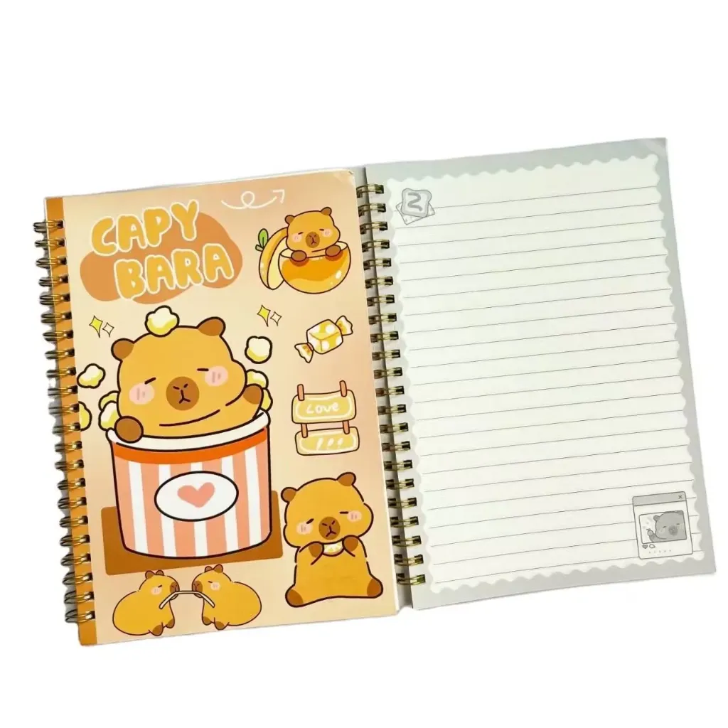 Capybara Ring Note Book A5-5029