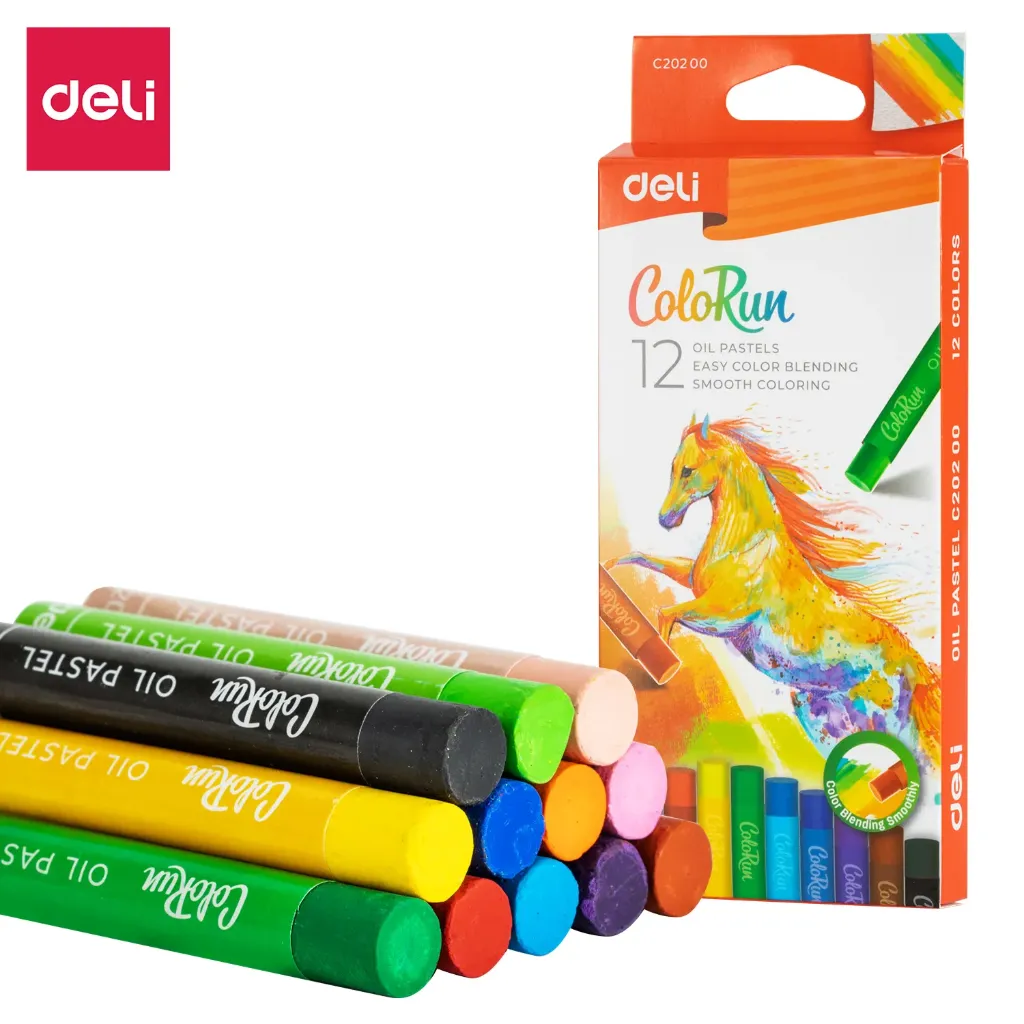 Deli - 20200 Oil Pastel (1CTN*6Box*36C*12's)