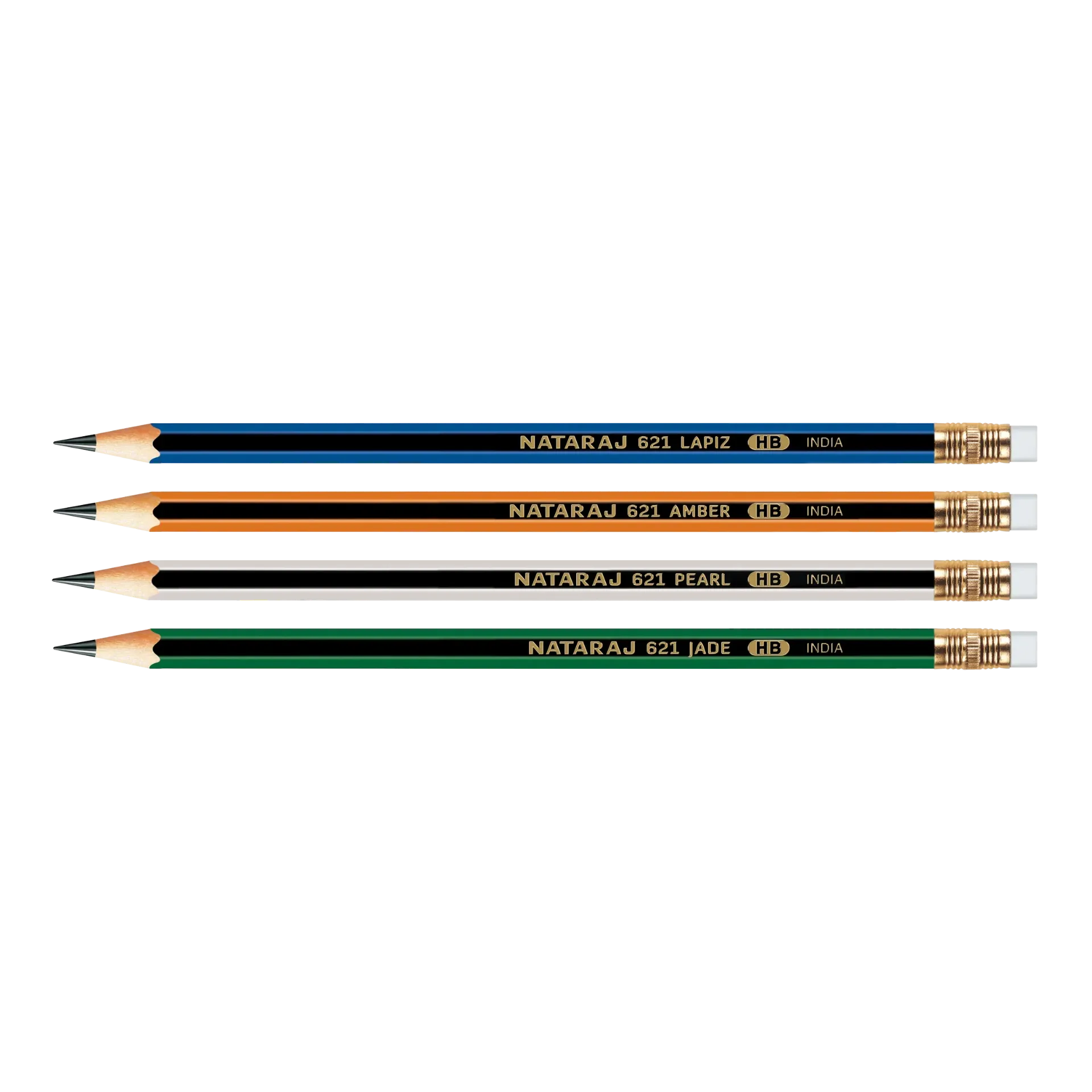 Nataraj Metallic Pencil HB (HEX)