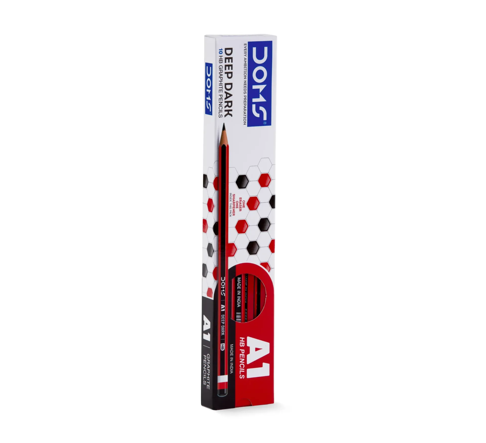 Mega Doms 3401 A1 Graphite Pencils (1Box *10Pcs)
