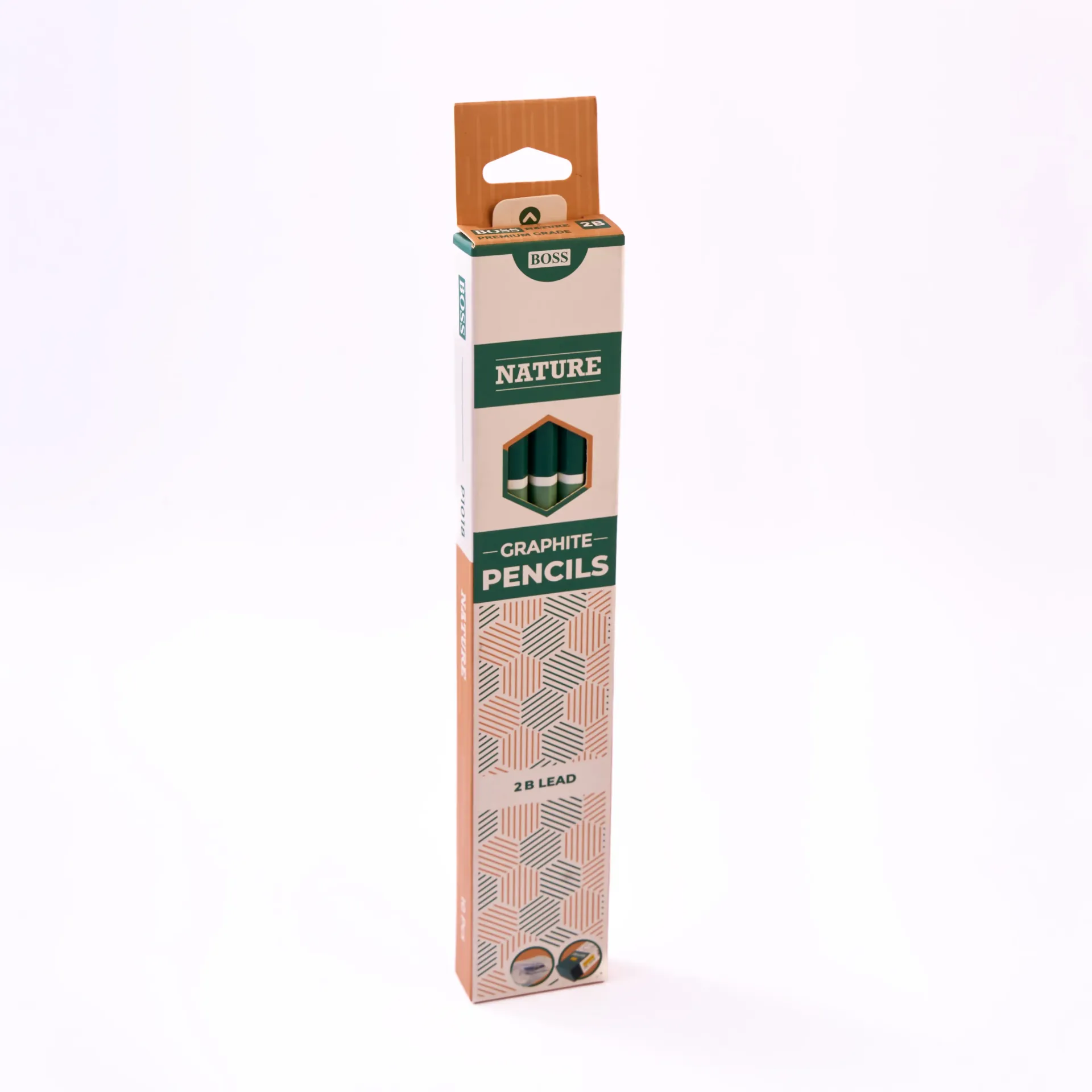 BOSS - P1018 Nature Pencil (1CTN*20BOX*12box*10PCS)