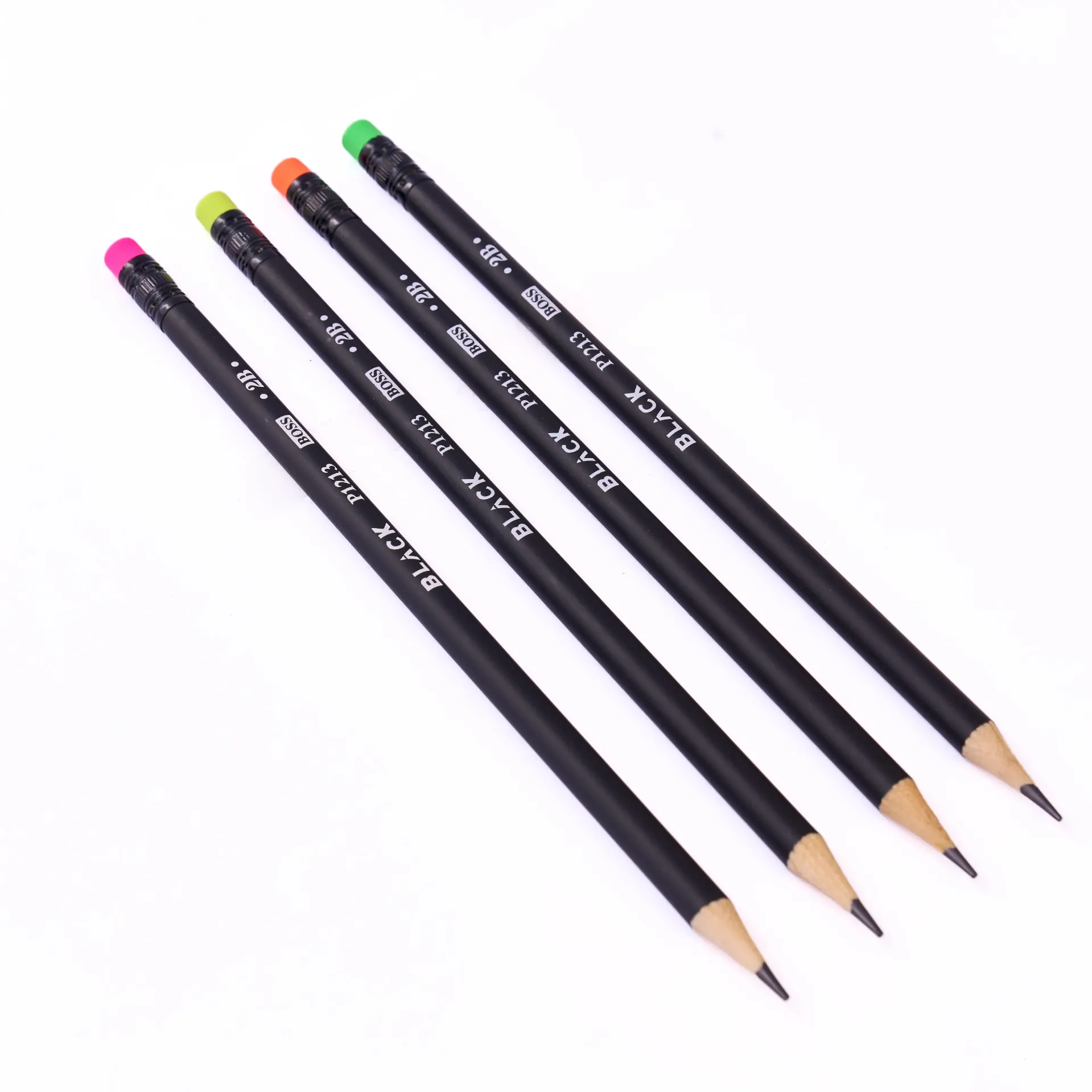 BOSS - P1213 2B Black Graphite Pencil (1CTN*20Box*12Dz*12's)