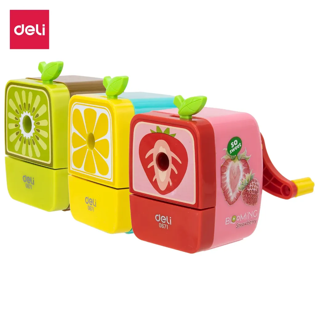 Deli - 0671 Pencil Sharpener (1CTN*6Dz*12's)