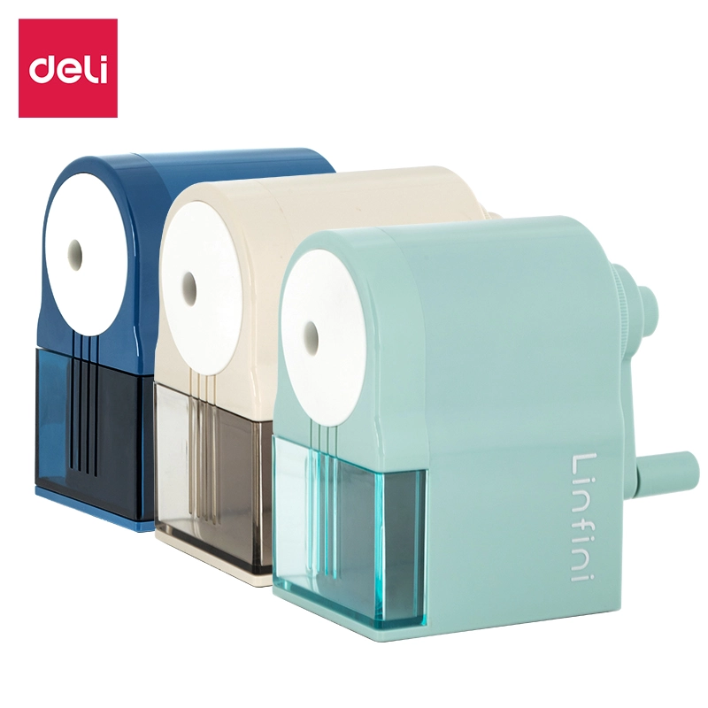 Deli - EH502-W Rotary Pencil Sharpener (1Ctn*6Card*8Pcs)