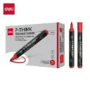 Deli - 10040 Permanent Marker (1CTN*10Pkt*8box*12's)
