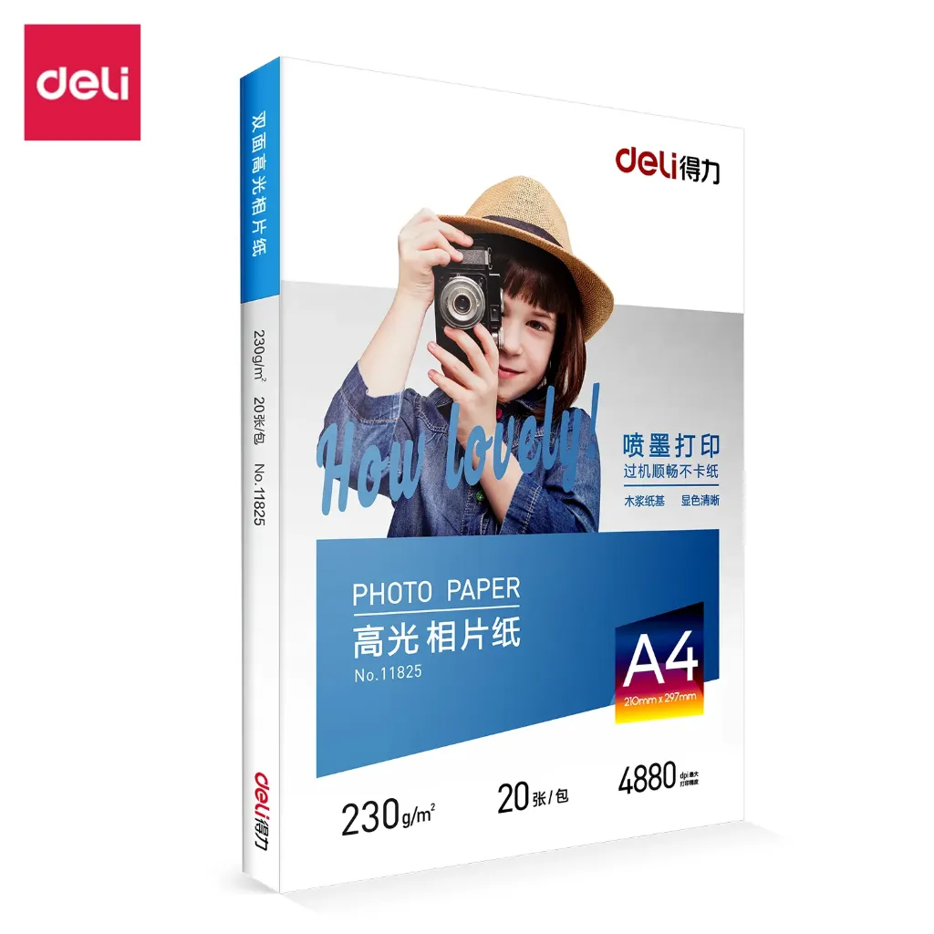 Deli - 11825 Photo Paper (1CTN*50Pkt)