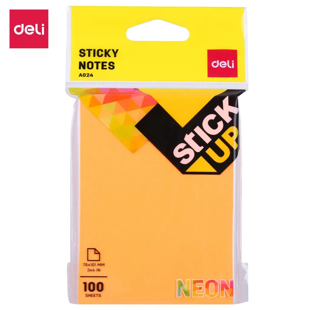 Deli - EA02402 Sticky Note (1CTN*12Box*12's)