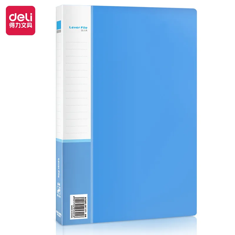 [5301-BL] Deli - 5301-BL File Folder 1-Clamp (A4) (1CTN*10Box*12's)