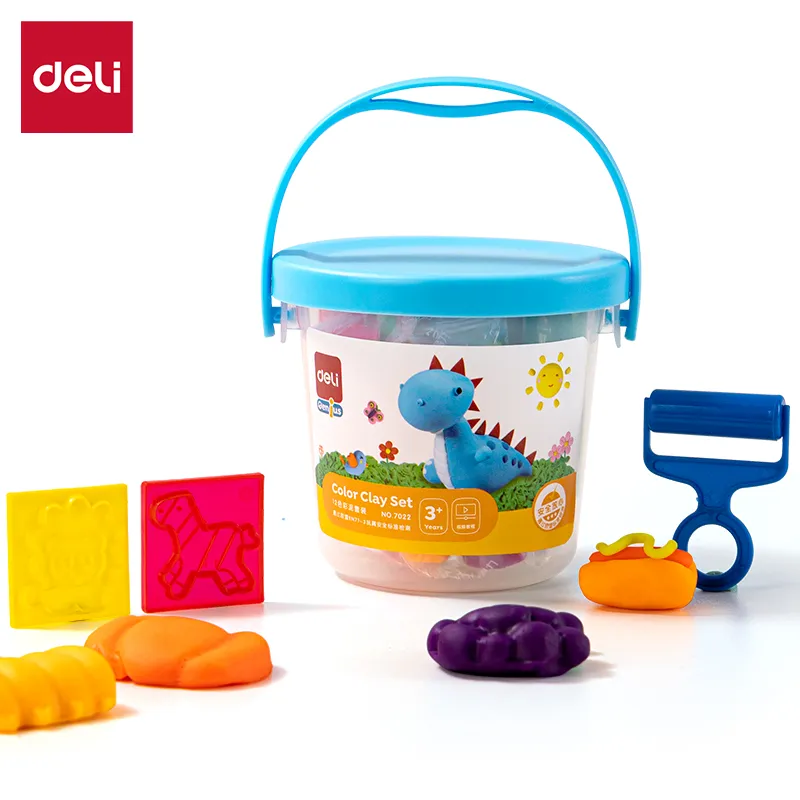 [7022] Deli - 7022 Colour Clay (1CTN*4Box*24box)