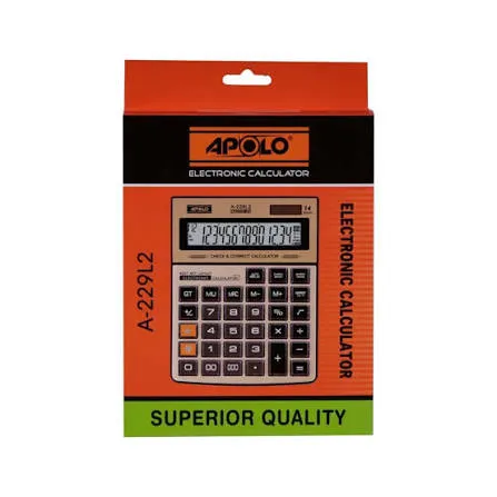 Apolo Calculator A-229L2 14Digits