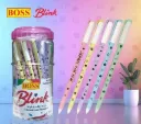 BOSS - Blink (Pink Heart) Ball Pen (1CTN*4Box*10box*50Pcs)