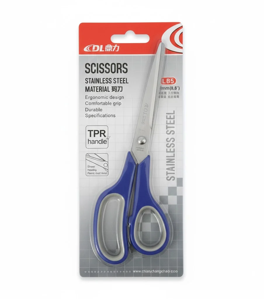 [DL0085] DL0085 Scissors Stainless Steel Material(1DOZ*12's)