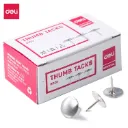 Deli - 0020 Thumb Tack (1CTN*50Box*10's)