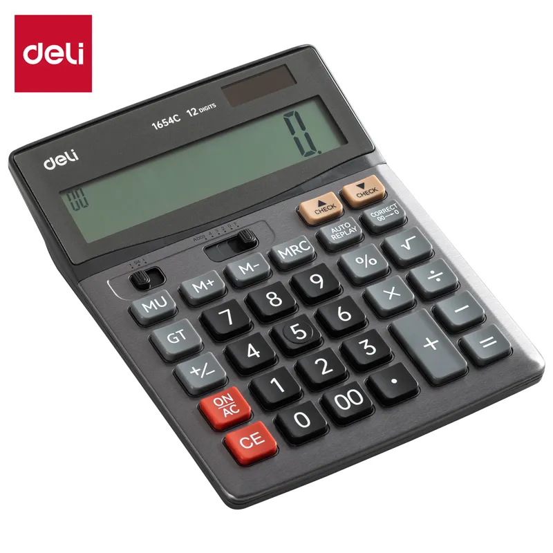 Deli - E1654C Calculator (1CTN*4Box*10's)