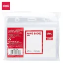 Deli - E5758 Name Badge ID Holder (1CTN*30Box*10Pkt*10's)