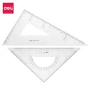 Deli - 6430 Triangle Ruler (1CTN*6Box*24's)