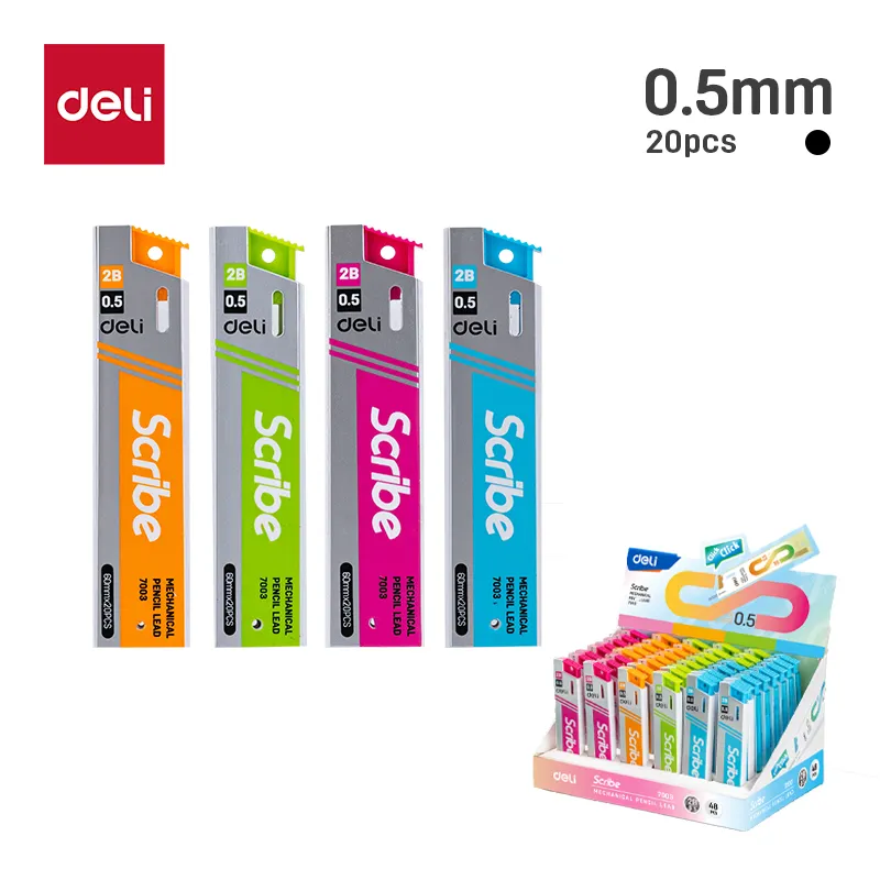 [E7003] Deli - 7003 Mechanical Pencil Leads (1CTN*2Box*12box*48's)