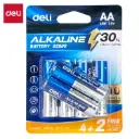 Deli - 82900 Alkaline Battery AA (1CTN*8Box*12C*6's)