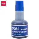 Deli - 9874 Stamp Ink (1CTN*12Box*12's) -BL