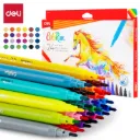 Deli - 10020 School Felt Pen (1CTN*4Box*24Card)