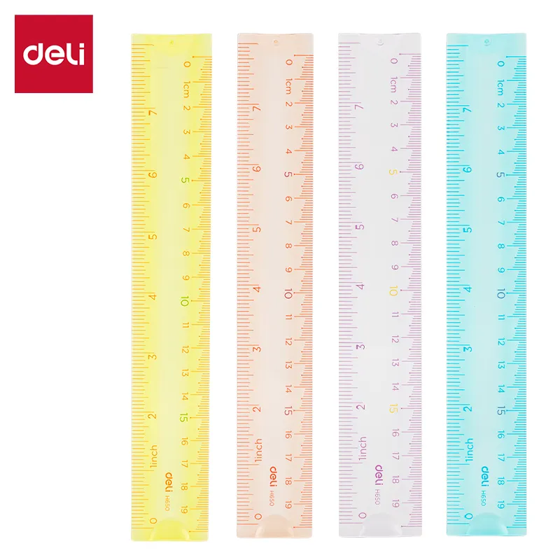 Deli - 650 Ruler (1CTN*24Box*24's)