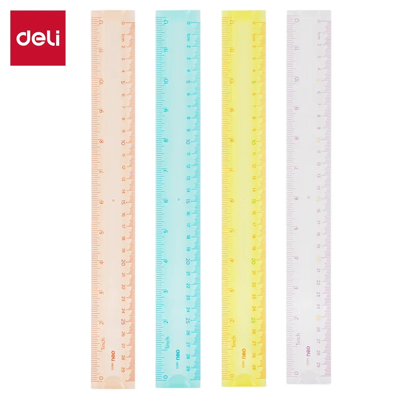 Deli - 651 Ruler (1CTN*12Box*24's)