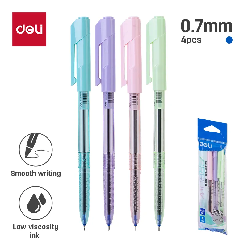 Deli - 03032 Ballpoint Pen (1CTN*10Box*36C*4's)