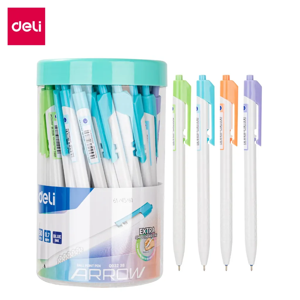 Deli - 03236 Ballpoint Pen (1CTN*12Box*50's)