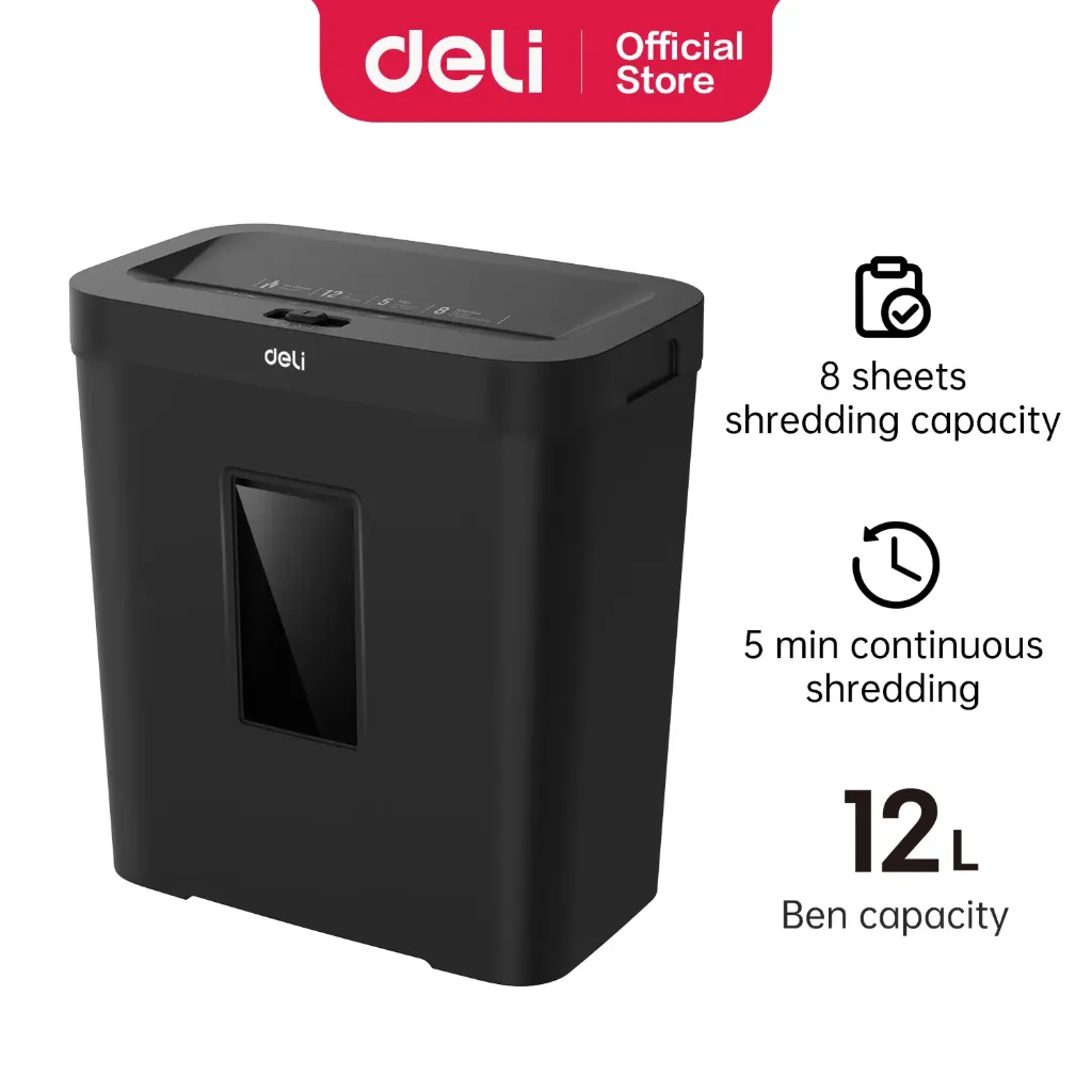 Deli - ET021 Paper Shredder(1CTN*1PCS)
