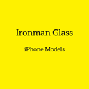 (RJ)BARMASO - Glass Ironman iPhone 7/8Plus Black
