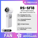 REMAX–RS-SF18 Mech Digital Display High Speed Handheld Fan