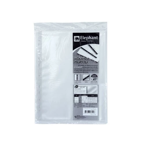 ELEPHANT SHEET PROTECTOR 0.09MM A4 PK10