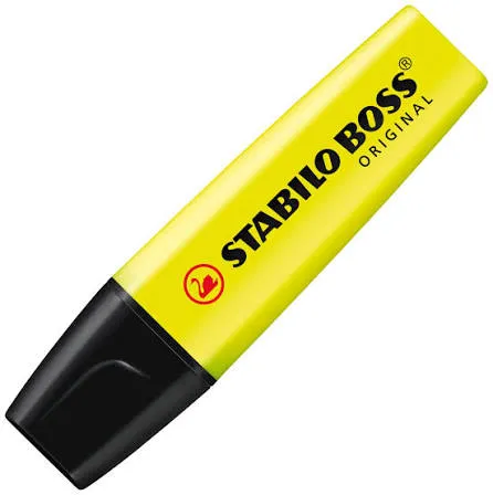 7024 Stabilo Boss Highlighter Original (Yellow)