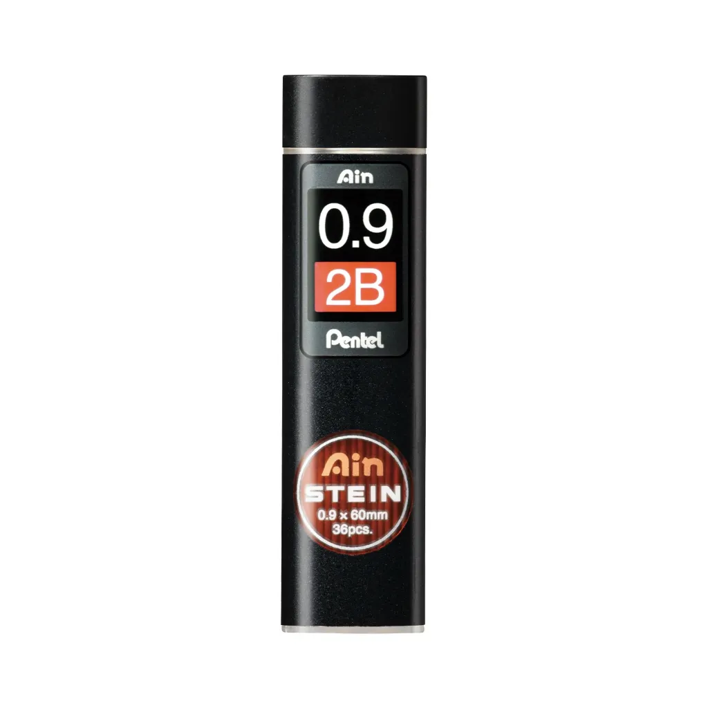 PENTEL 2B PENCIL 0.9 AIN STEIN LEADS