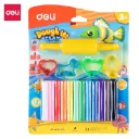 Deli - 75041 Plasticine Clay (12C) (1CTN*6Box*12's)