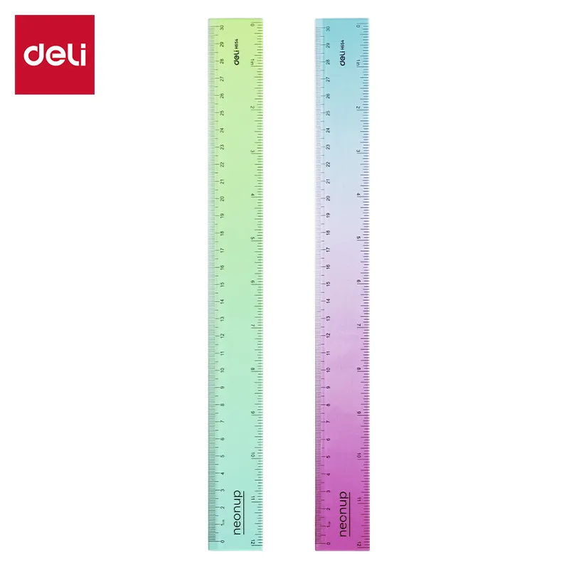 Deli - 654 Ruler (1CTN*20Box*20's)