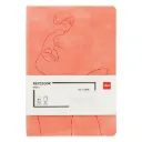EN126L-PK Leather Cover Notebook (Pink) (1Ctn*4Box*16Pcs)