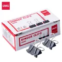 Deli - 38566 Binder Clip (1CTN*30Box*12box*12's)