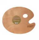 Mont Marte Oval Wood Palette 30x38cm