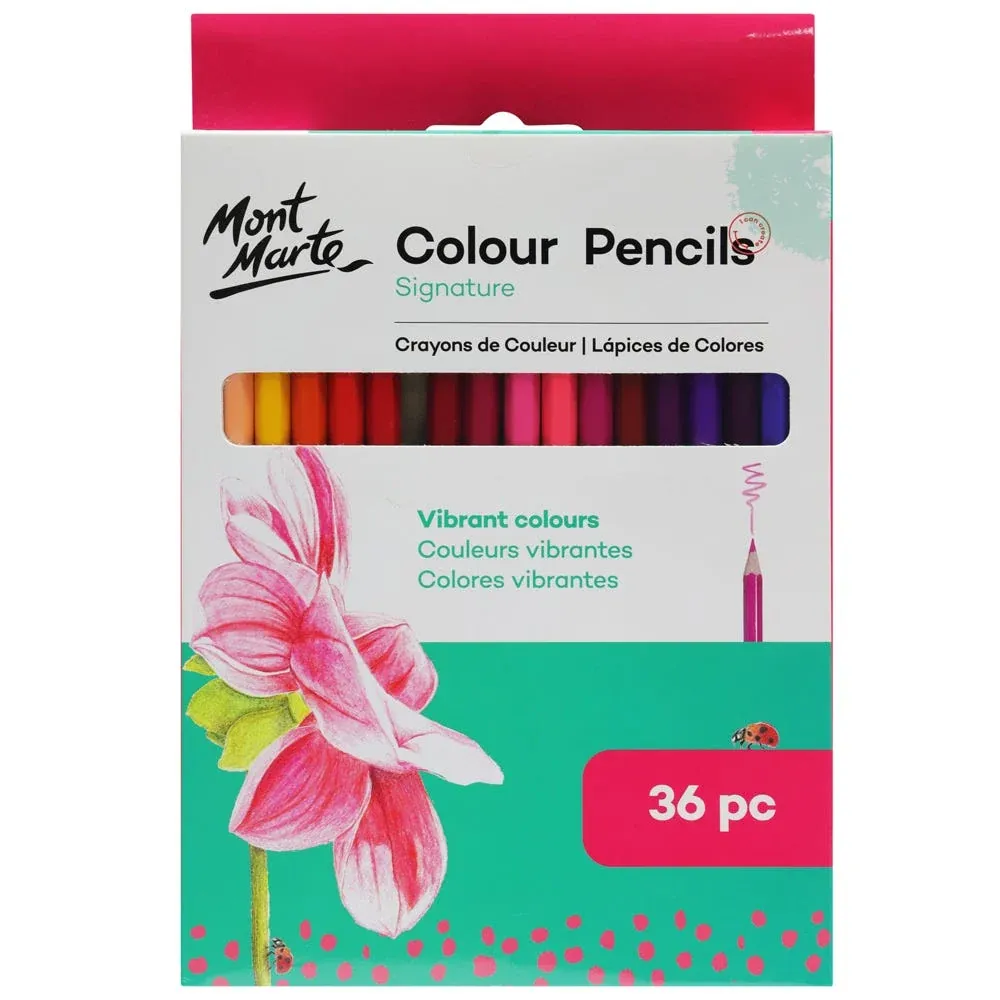 [136C3610TH] Mont Marte Luna Colour Pencil FSC 100% 36's